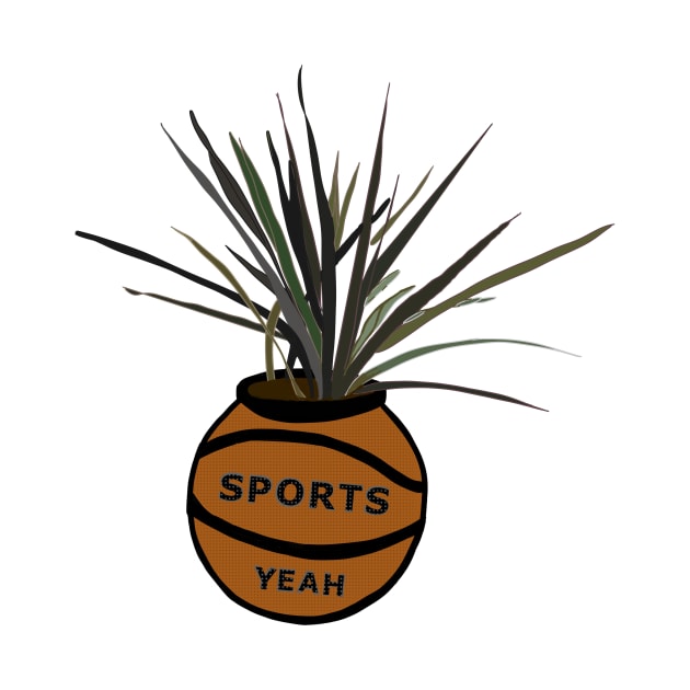 Plant in a Basketball by MoreThanADrop