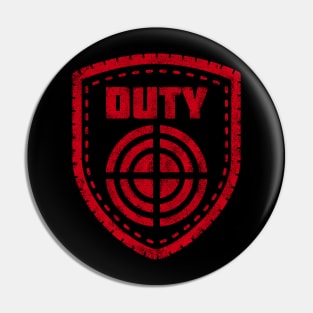 Stalker faction patch DUTY Pin