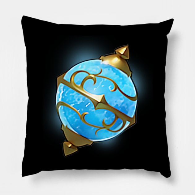 palworld sphere Pillow by enzo studios