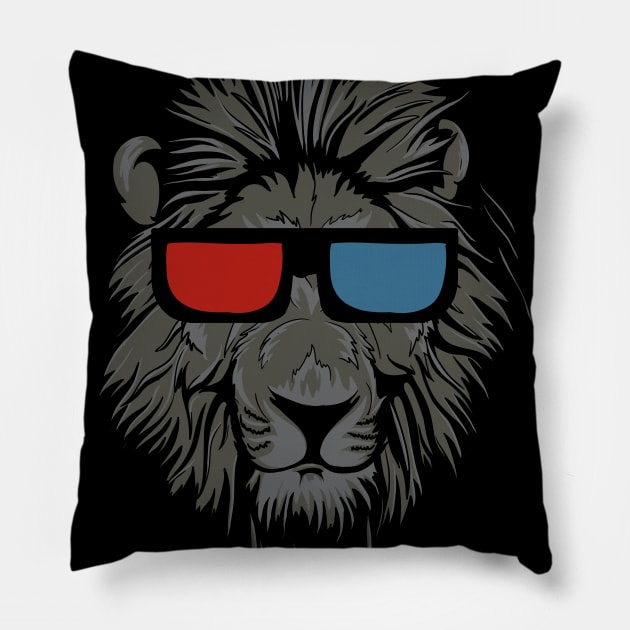 Jungle Life in 3D Pillow by MarinasingerDesigns