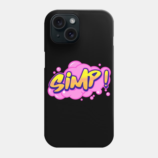 SIMP! 90's Retro Vibes Phone Case by TrendHawk