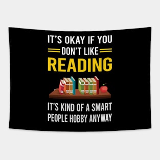 Smart People Hobby Reading Book Books Tapestry