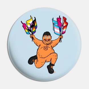 Gritty Pride Pin