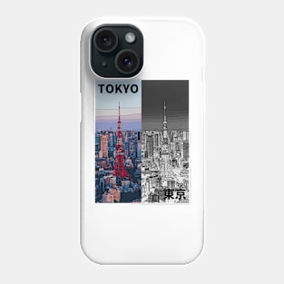 TOKYO tower Japan scenery Phone Case