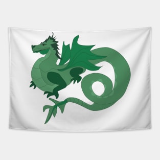 Green Drogon Tapestry