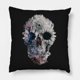 Floral Skull 2 Pillow