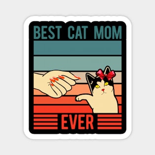 Best Cat Mom Ever Magnet