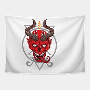 Red Demon Tapestry