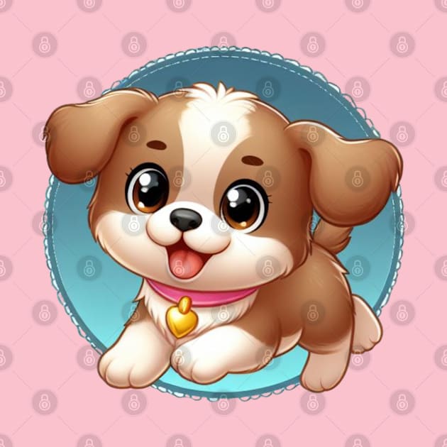 Cute playful puppy dog by The Artful Barker