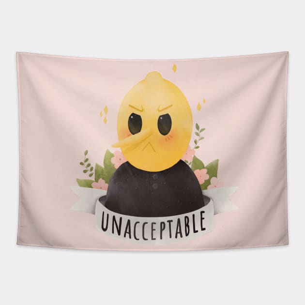 Cute unacceptable Tapestry by Jino's art