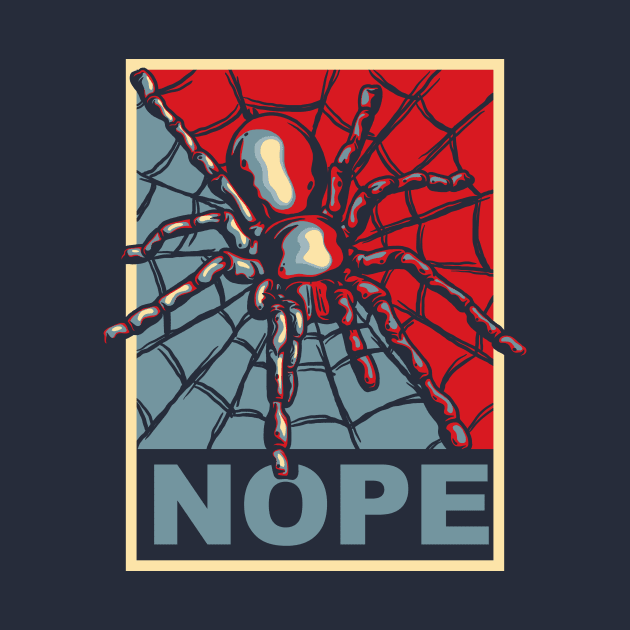 Spider Nope by dumbshirts