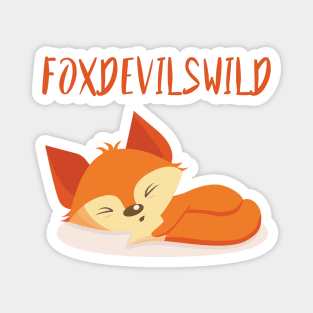 Foxdevilswild - Denglisch Joke Magnet