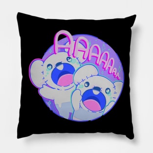 Screaming Maus Pillow