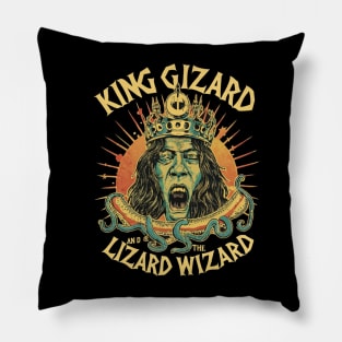 Wizard's Lizard Dreamscapes Pillow