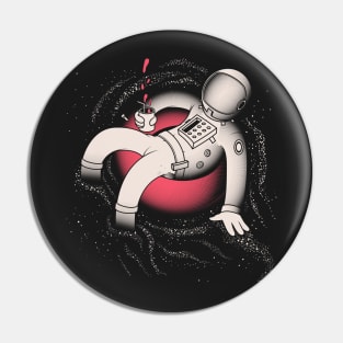 The Astronaut and the Stars Pin