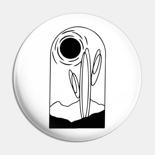 Nature Desert Cosmic Pin