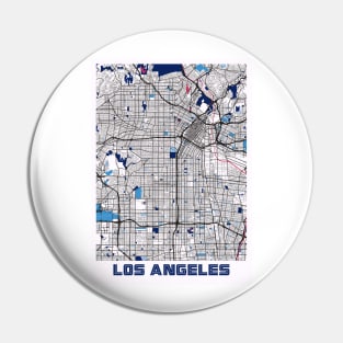 Los Angeles - Califonia MilkTea City Map Pin