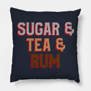 Sugar & Tea & Rum Pillow