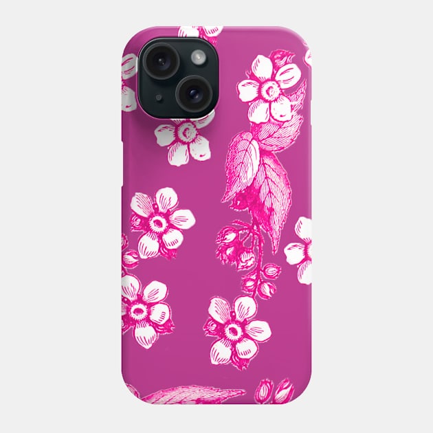 Flower pattern Phone Case by oscargml