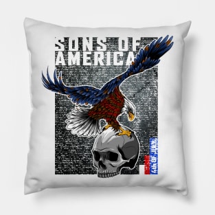 4th of July Pillow