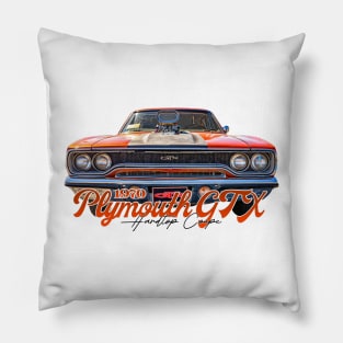 1970 Plymouth GTX Hardtop Coupe Pillow