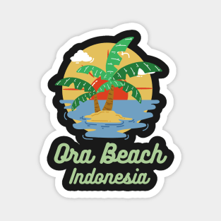 Ora Beach Indonesia Magnet