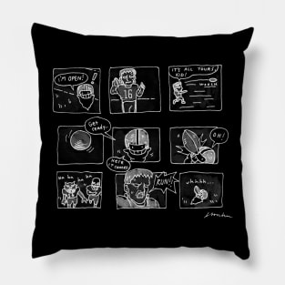 Monster Football (alternate) Pillow