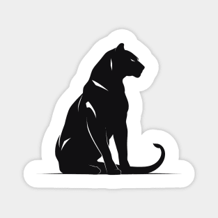 panther head t-shird design Magnet