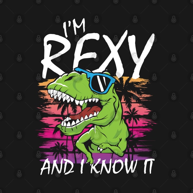 I'm Rexy and I Know It - Dinosaur by AngelBeez29