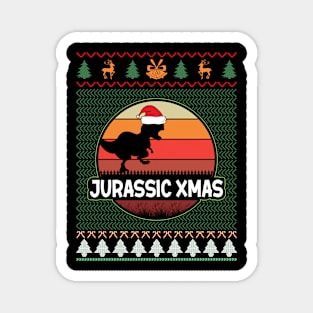 Jurassic Xmas Magnet