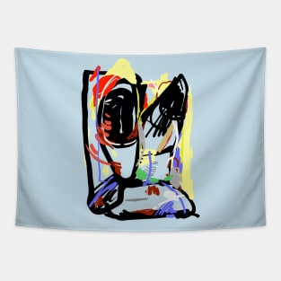 Abstract Modern Art Graphic Tapestry