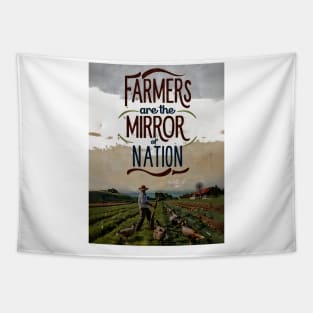 Farmers Are The Mirror Of The Nation Tapestry