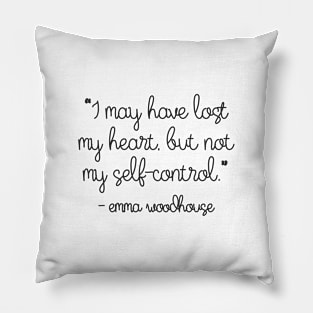 lost my heart, emma woodhouse Pillow