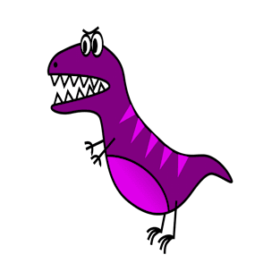 Purple Dinosaur T-Shirt