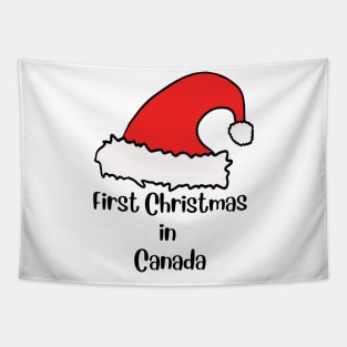 First Christmas in Canada Tapestry