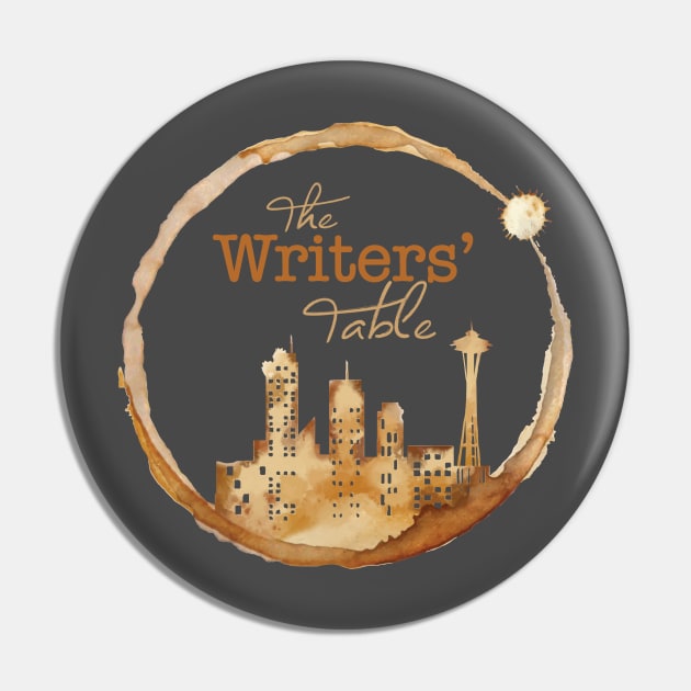 Writers' Table - Seattle Pin by Mizgot