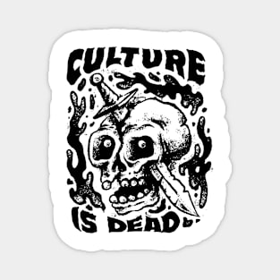 Rebel Culture Skull Magnet