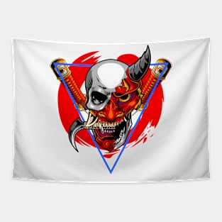 Hannya Skull 1.3 Tapestry