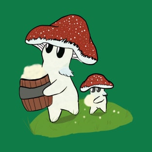 Worker Mushrooms T-Shirt