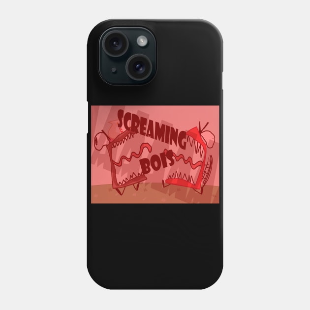 Screaming Bois Phone Case by Baddy's Shop