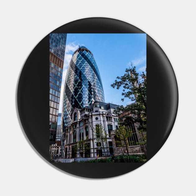 Old and New - London Pin by JuliaGeens