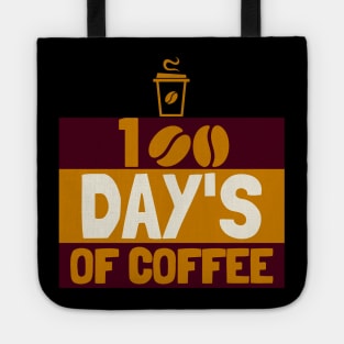 100 Days Of Coffee Tote