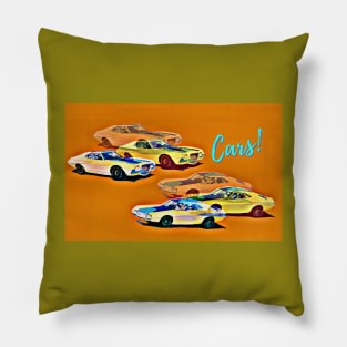 I Like Cars! Do you? Pillow