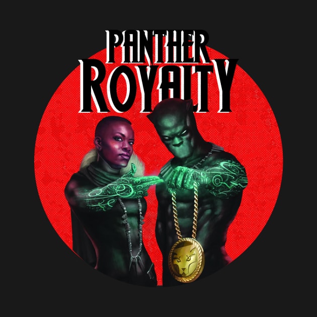 Black Panther - Panther Royalty by Shirts & Shenanigans 