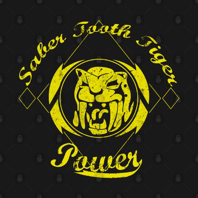 Saber Tooth Tiger Power by Designsbytopher