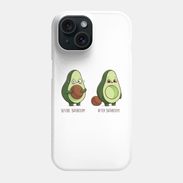 Funny avocado Phone Case by BrechtVdS