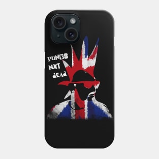 bearded punker Phone Case