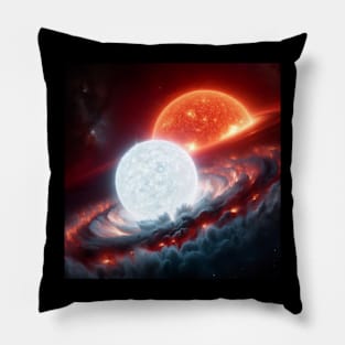 Binary Star System . Pillow