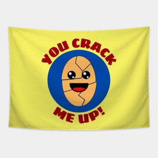 You Crack Me Up | Egg Pun Tapestry