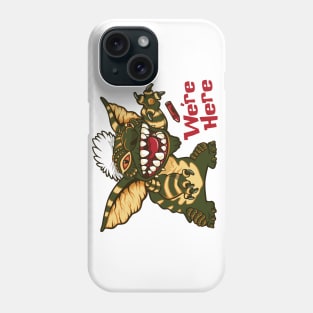 We're Here 2 - Gremlins - Stripe - Stitch - 80's Cult Movie Phone Case